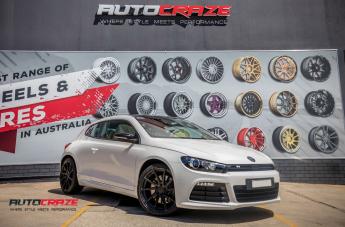 VOLKSWAGEN SCIROCCO WATKINS MATTE BLACK WITH GLOSS BLACK FACE
